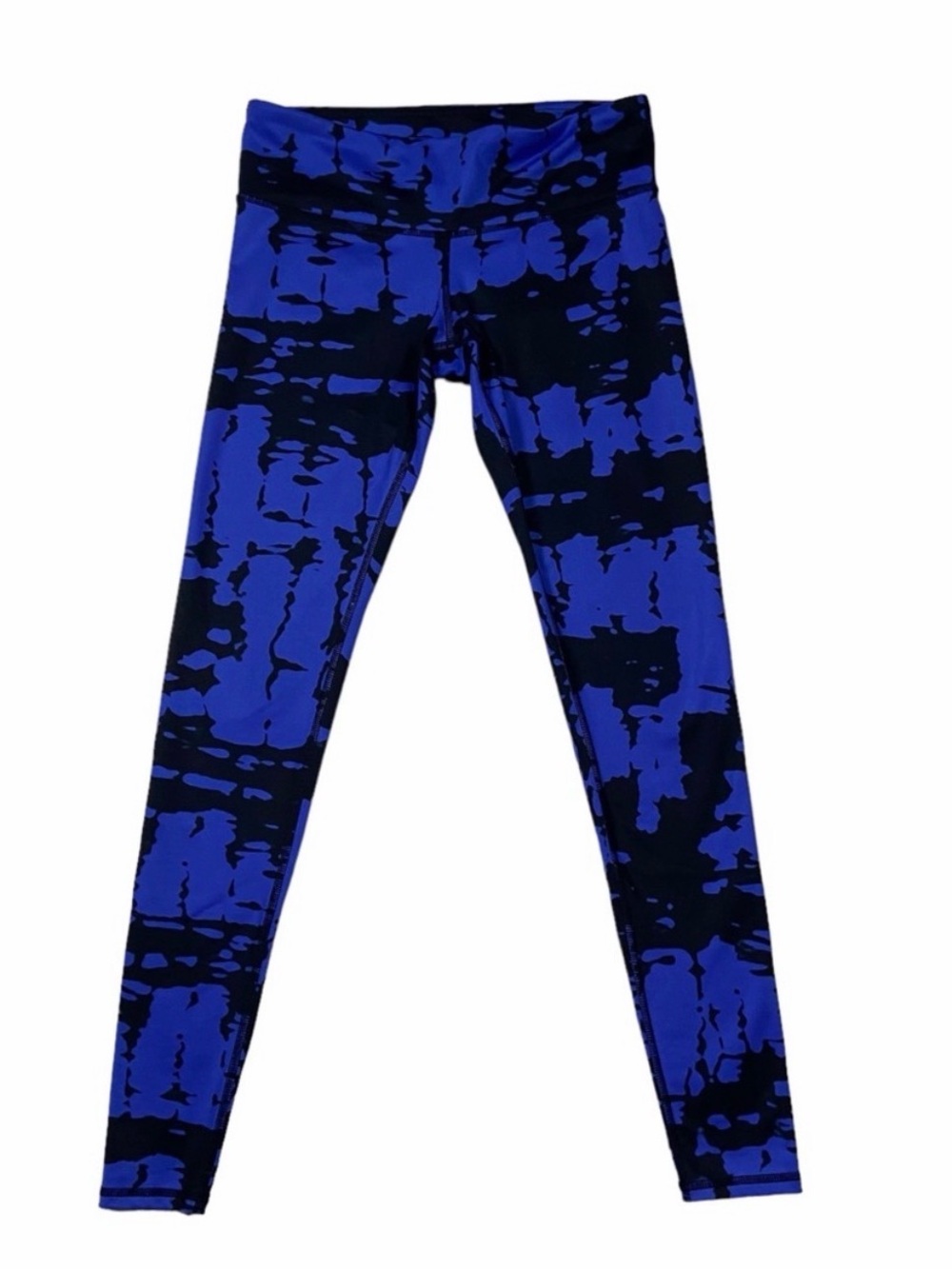 ALO..Athleisure Blue & Black Patterned Leggings